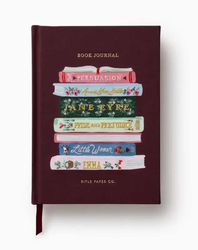 Ladies Night Book Club Embroidered Book Journal