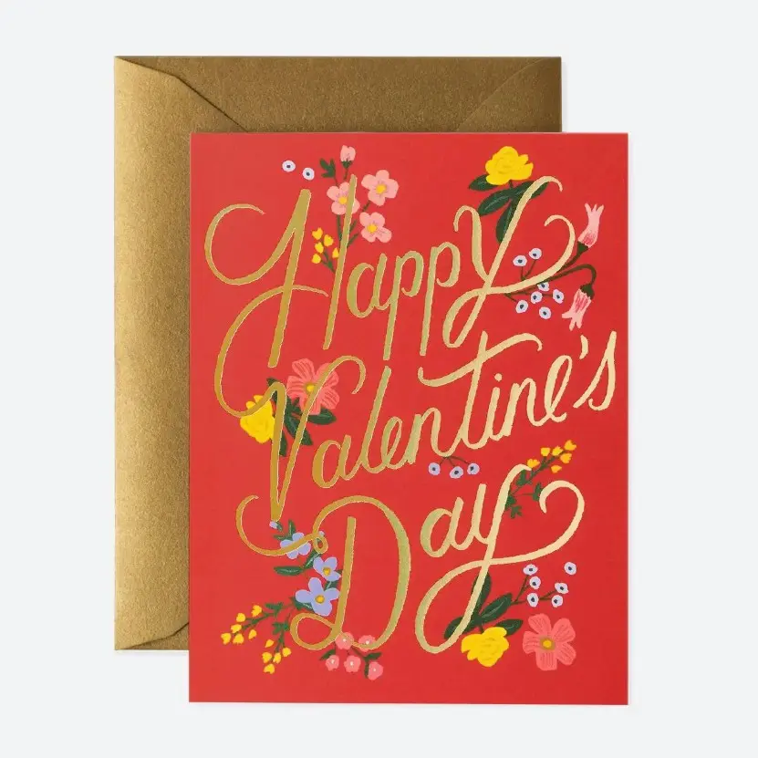 Rouge Valentine's Day Card