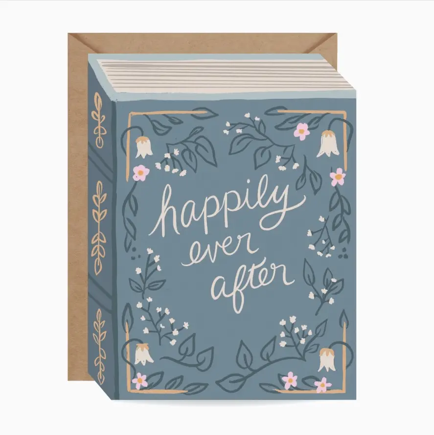 Happily Ever After Wedding Card