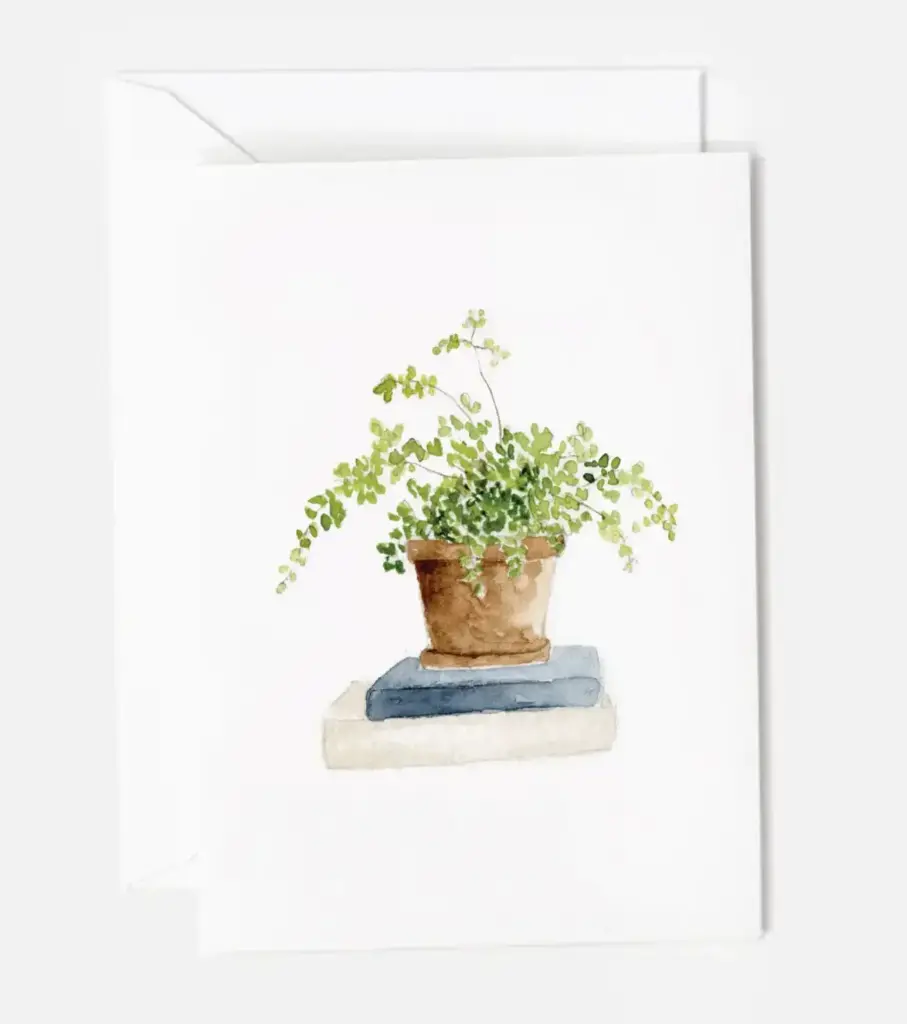 Maidenhair Fern Mini Notecard