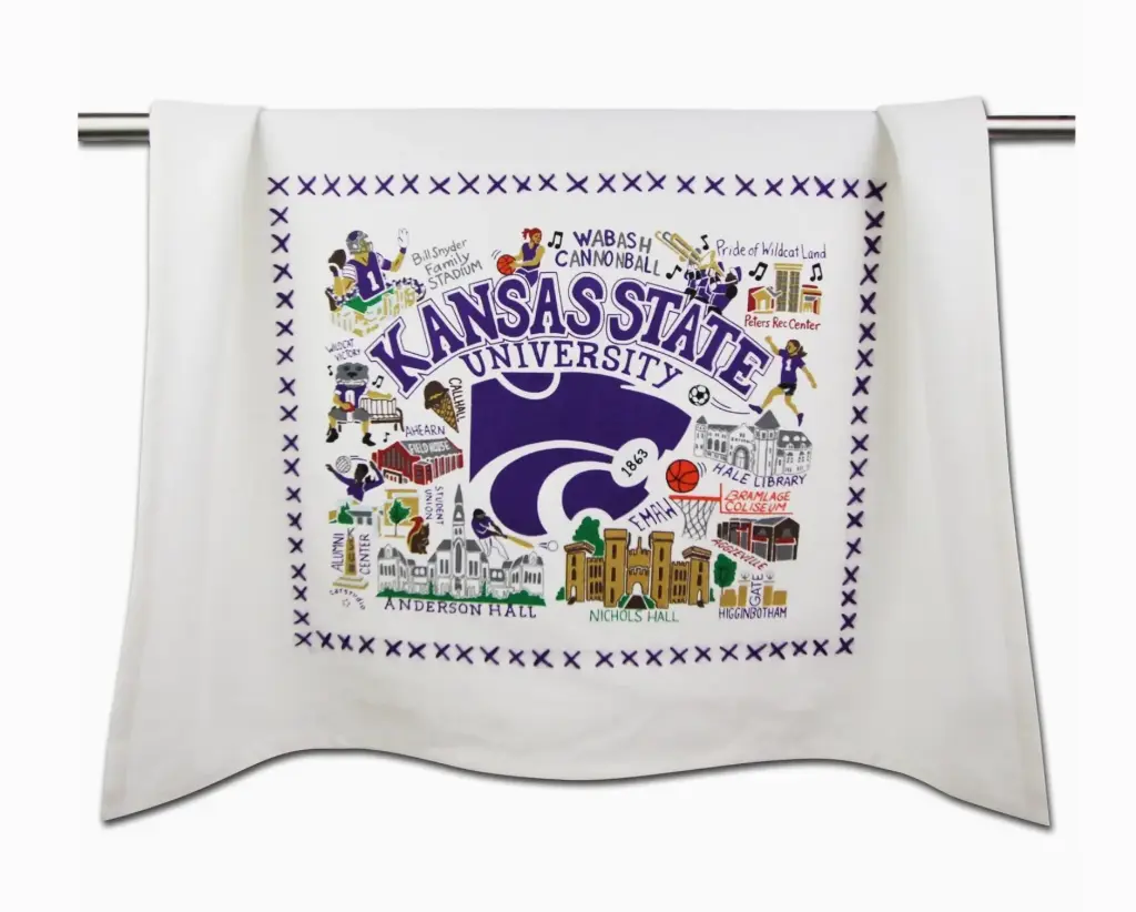 Kansas State University Collegiate Dish Towel