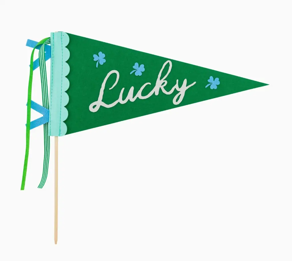 Lucky Felt Pennant