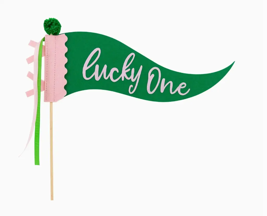 Lucky One Felt Pennant
