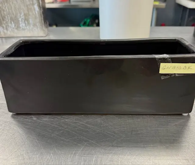 Windowbox - Satin Black 12in x 4