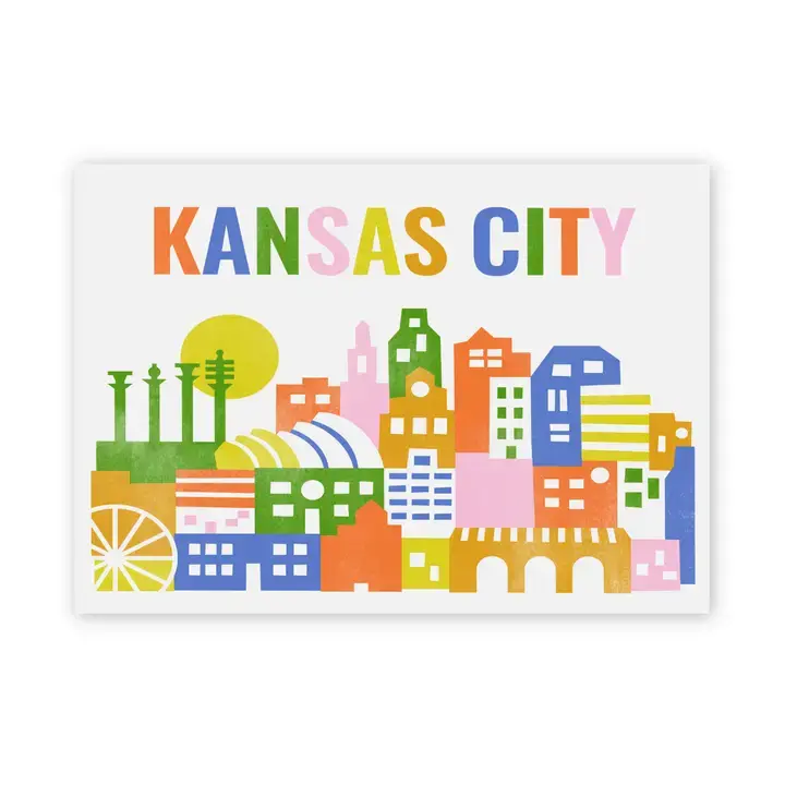 Postcard - KC Skyline