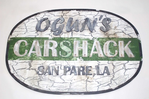 [PDG-026] Car Shack Sign