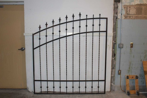 [PDW-009] Arched Steel Fence