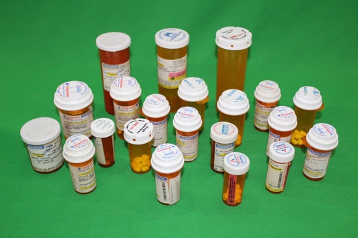 [PMM-011] Orange Prescription Bottles