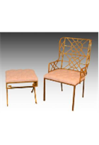 [ECD-003] Gold Frame Chair