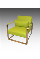 [ECD-004] Green Leather Chair