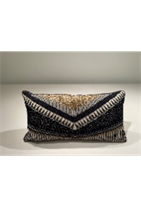 [EDD-020] Black Embroidered Pillow