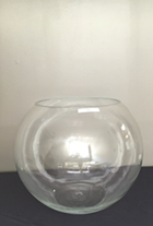 [EDV-090] Glass Fish Bowl Vase