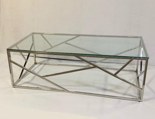 [ETM-002] Silver Block Coffee Table