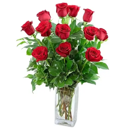 [BFA-Rose-DZ-Classic] Roses - Classic Dozen Arrangement