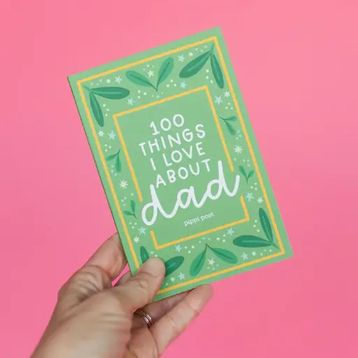 [BGB-568731] 100 Things I Love About Dad Prompted Journal