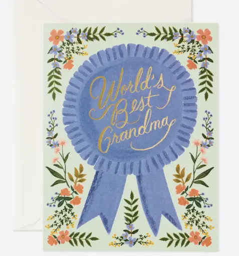 [BGC-GCHM24] World's Best Grandma Card