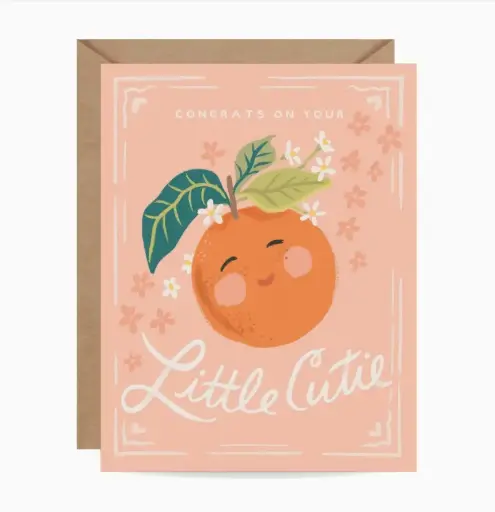 [BGC-GCV007] Little Cutie New Baby Card