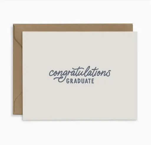 [BGC-LGC243] Congratulations Graduate Greeting Card