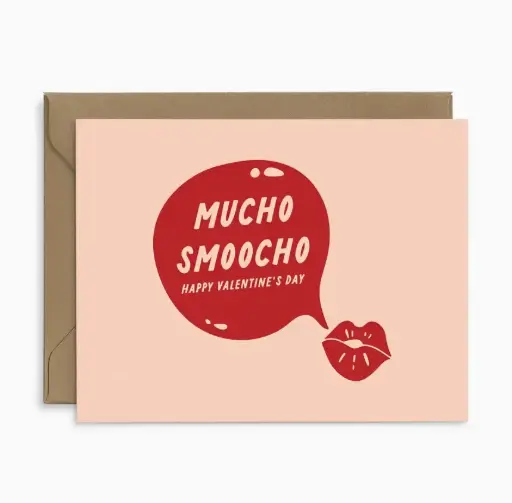 [BGC-LGC261] Mucho Smoocho Valentine's Day Greeting Card