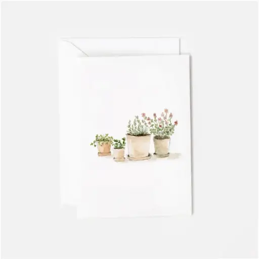 [BGC-MINI-NC-HERBS] Herbs Mini Notecard