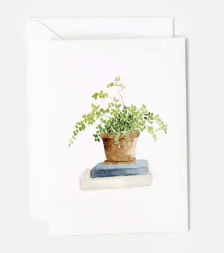 [BGC-MINI-NC-MAIDENHAIR] Maidenhair Fern Mini Notecard