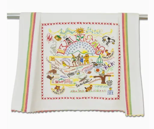 [BGD-024D] Towel - Kansas Dish Towel