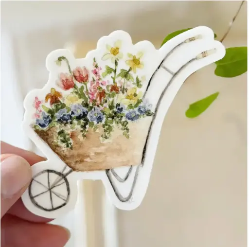[BGB-STICKER-WHEELBARROW] Wheelbarrow Sticker
