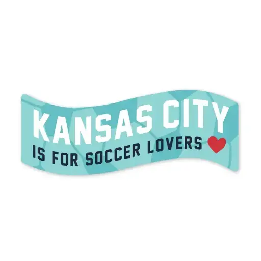 [BGB-KCIFSLSticker] Kansas City Is For Soccer Lovers Sticker
